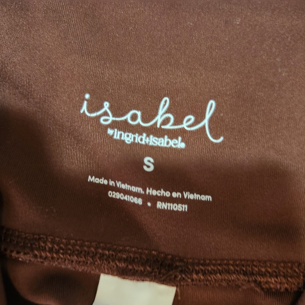 Fold Down Active Flare Leg Maternity Leggings - I… - image 5